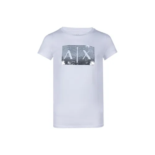 ARMANI EXCHANGE Белые Женские Футболки
