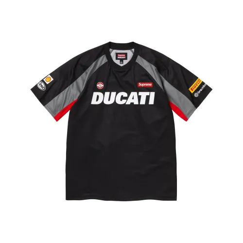 Supreme X DUCATI Футбол Джерси Унисекс