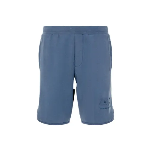 ARMANI EXCHANGEAE SS24 Повседневные шорты Мужские Синие