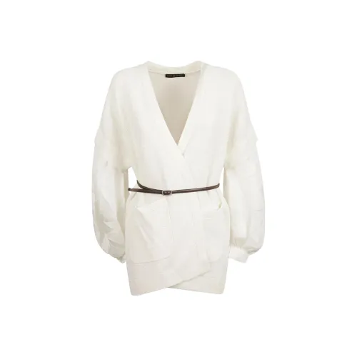 Fabiana Filippi Белый Женские Свитеры