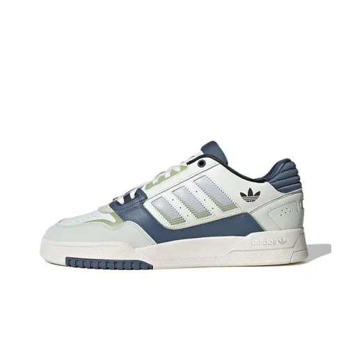 Adidas Originals Drop Step Slip-Resistant Abrasion-Resistant Low Top Skateboard Shoes Unisex White Blue Green Adidas Originals Drop Step Slip-Resistant Abrasion-Resistant Низкие Кроссовки для Скейтбординга Унисекс Белый Синий Зеленый