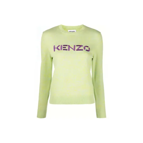 KENZO Зеленые Женские Свитеры