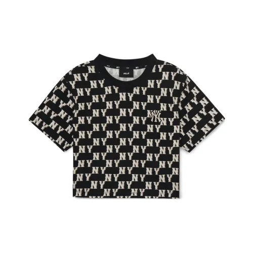 MLB Los Angeles Dodgers Черные Женские Короткие Топы