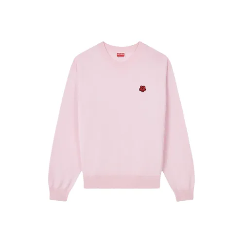 KENZO SS24 Свитер Женский Выцветший Розовый