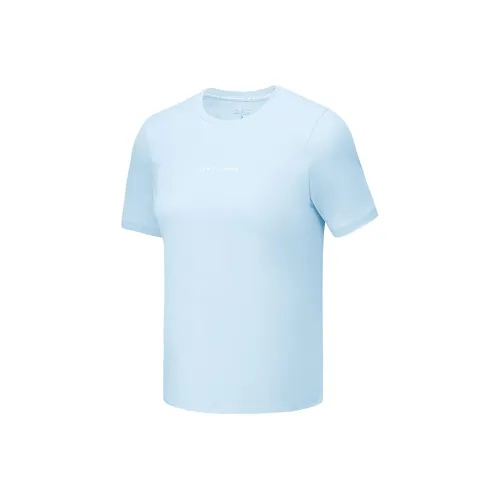 Skechers SS25 T-Shirt Женская Морозно-Синий