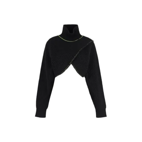 MSGM Черные Женские Свитеры