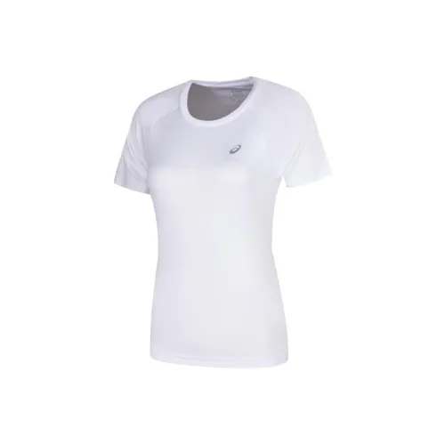 Asics Рукав реглан T-рубашка Женская Белая