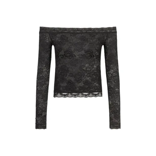 Rouje Черные Женские Футболки