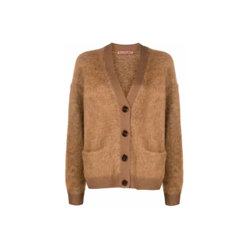 Acne Studios FW21 Свитер Женский Коричневый