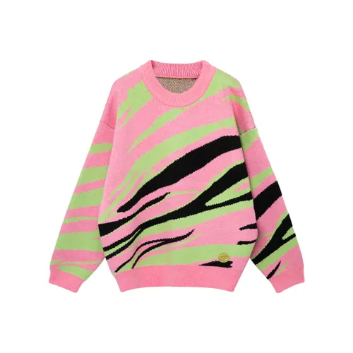 TEMPLER OF FAITH Свободный крой Свитер Женский Многоцветный