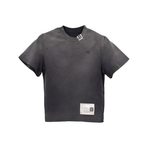 Maison Mihara Yasuhiro Черные Женские Рубашки T