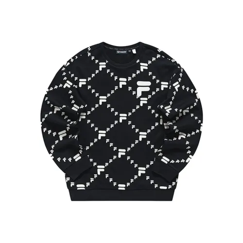 FILA FUSION Свитер Женский Темно-Черный