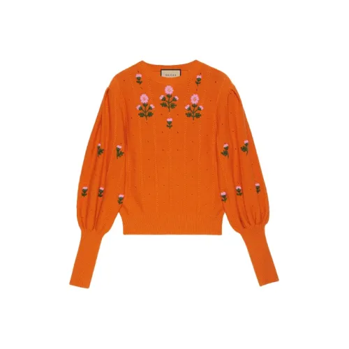 GUCCI FW21 Свитер Женский Шафран