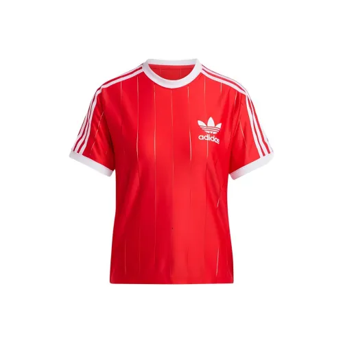 Adidas Алые Женские Футболки