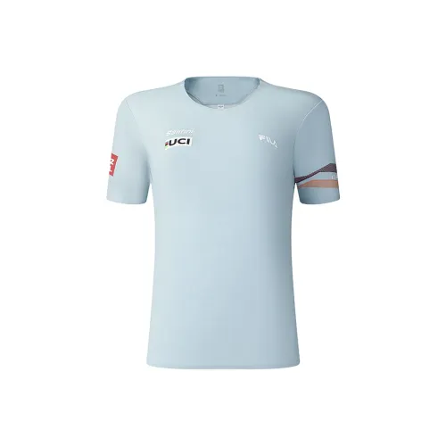 FILA Велоспорт T-Рубашка Женская Ярко-Синий