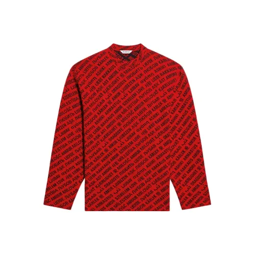 Balenciaga SS21 Свитер Женский Красный