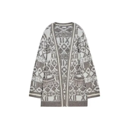 XII BASKET Свитер Женский Серый