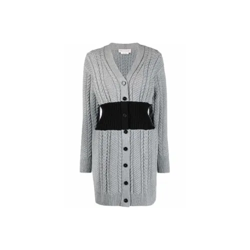 Alexander McQueen Серые Женские Свитеры