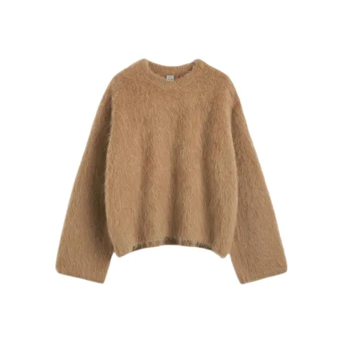 TOTEME FW24 Свитер Женский CAMEL Смешанный Цвет