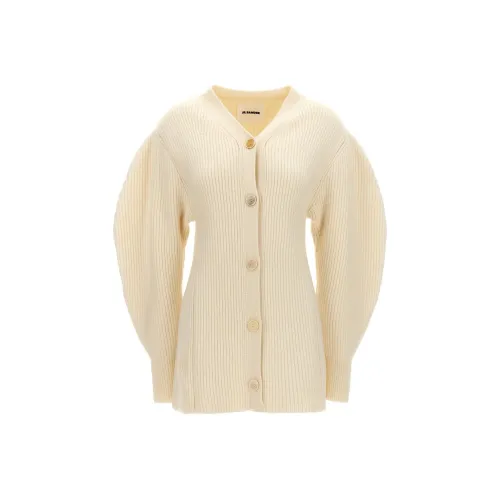 JIL SANDER Бежевые Женские Свитеры
