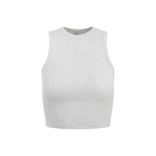 SKIMS Меланжевый GREY/Светлый Фотиния Женский Топы без рукавов