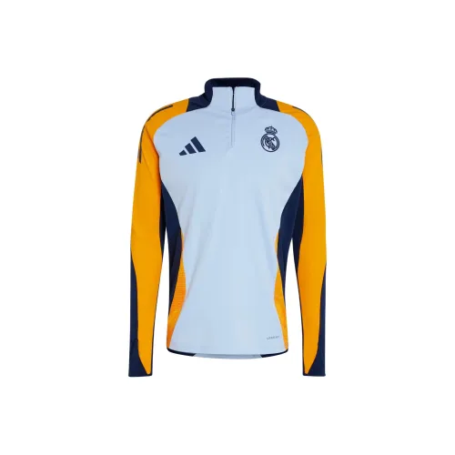 Adidas SS24 Футбол Джерси Мужской Синий