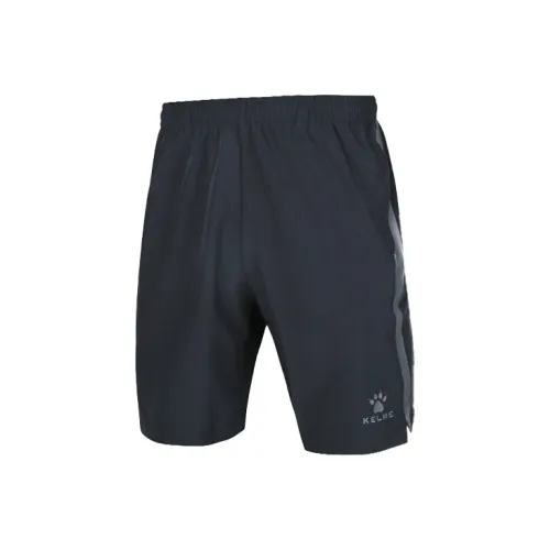KELME Мужские спортивные шорты черного цвета