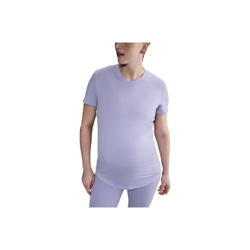 nike Dri Fit Стандартная футболка Женская Светло-фиолетовая