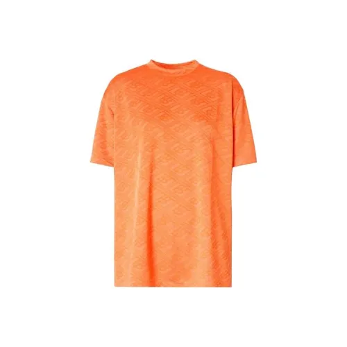 Burberry Апельсиновые Женские Футболки