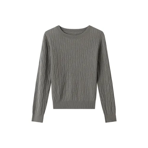 THE SEA LIFE Свитер Женский Клевер Серый