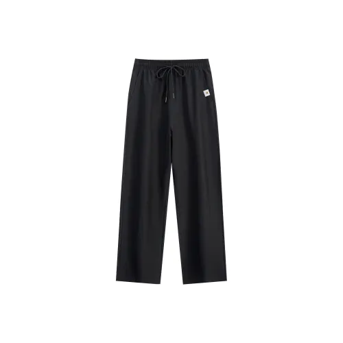 ONE PIECE Students MID Step Stitch Draped Wide Pants Casual Pants Men's Solid Color Basic