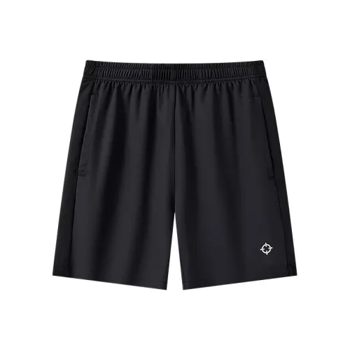 RIGORER FIVE Пуговица Плетеные шорты Унисекс