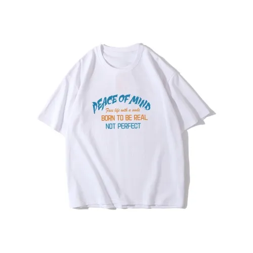 TEME Рукав с оборванным плечом T-рубашка Унисекс