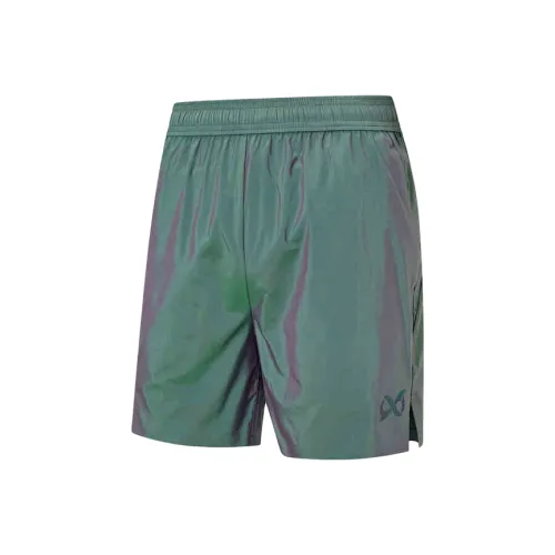 XTEP Sparrow Feather Green Men's Sports Shorts
