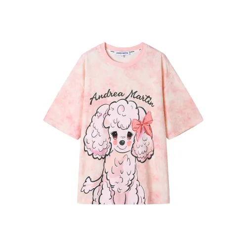 ANDREA MARTIN T-рубашка Женская Розовая