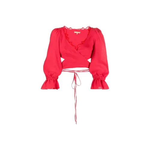 ERMANNO SCERVINO Crop Top Женский Ярко-Красный