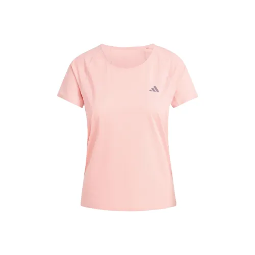 Adidas Adizero T Shirt Женская Розовая