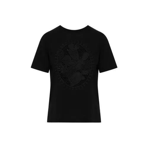 Oscar De La Renta SS24 T Рубашка Женская Черная