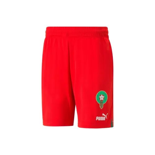 PUMA TEAMGOAL23 Morocco 22 23 Replica Шорты Мужские Футбол Нижнее Мужской Красный