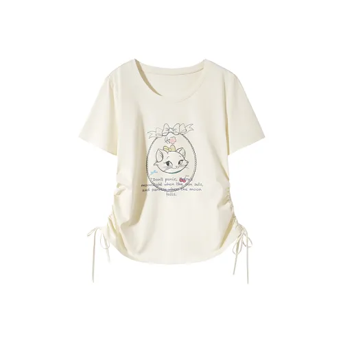 SHIRAN Экрю Женские Рубашки T