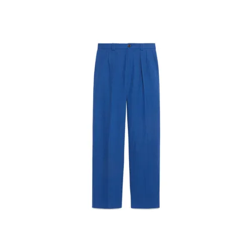 GUCCI FW23 Повседневные брюки Мужские Синие