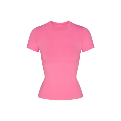 SKIMS T-Shirt Женская Sugar Pink