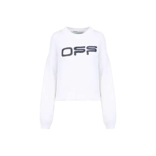 Off Белый FW20 Белый Женские Свитеры