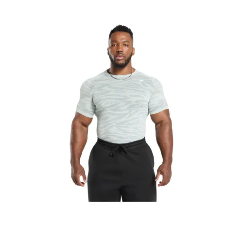 GYMSHARK GEO Животные Спортивная одежда Мужская Холодный Синий