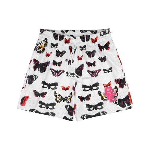 BKCXZICE Американский винтаж бабочка с принтом спортивные шорты удобные 5 пуговиц баскетбольные шорты летние унисекс