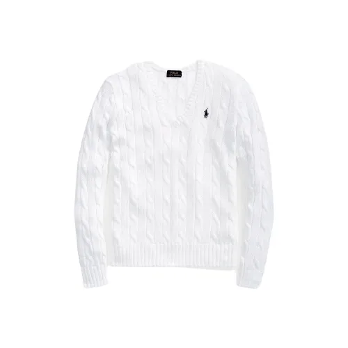 Polo Ralph Lauren Белые Женские Свитеры