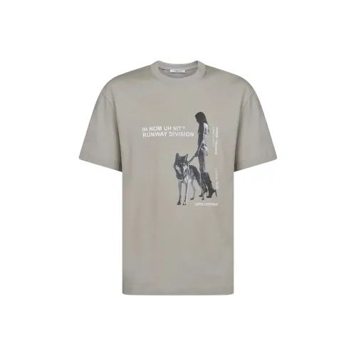 IH NOM UH NIT T-рубашка с оборванным рукавом женская жемчужно-серый