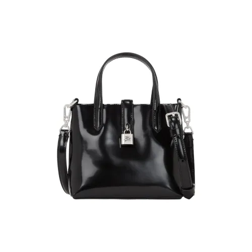 KARL LAGERFELD K AUTOGRAPH Коровья кожа Одно плечо Сумка Мини Женская Черная