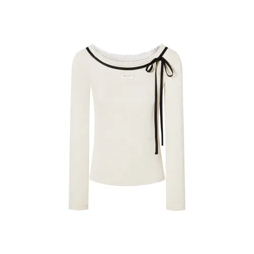 I'M ONE Экрю Женские T-рубашки