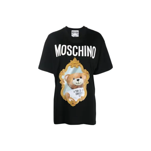 MOSCHINO FW22 Стандартная Рубашка Женская Черная